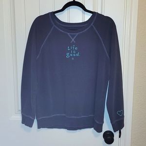 Life is Good 💙 sweatshirt